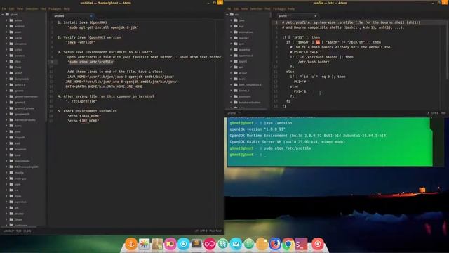 How to install OpenJDK 8 on Linux Mint 18 Sarah смотреть онлайн