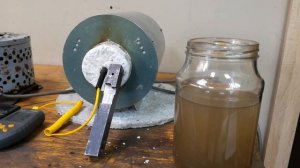 Закалка и отпуск стали в самодельной муфельной печи