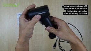 Unboxing Honeywell HH492 High Performance Wireless Scanner