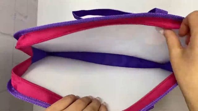 Папка-сумка / портфель для документов / бумаг / тетрадей / школы канцелярская с ручками на молнии смотреть онлайн