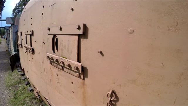 TK-3 Armoured Train- Parola Tank Museum Parolan panssarimuseo смотреть онлайн