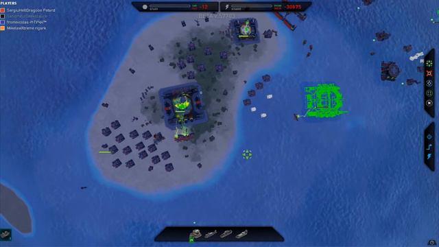 Planetary Annihilation - 4 Teams | Massive Naval Armies | Nukes | Planet Colonization [1080p/HD] смотреть онлайн
