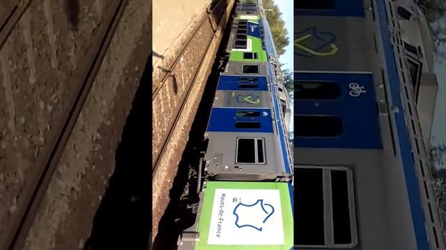 Train TER à Villers-Saint-Paul et à destination Paris Nord