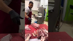 Лучшая разделка барашек. У мастера аскар