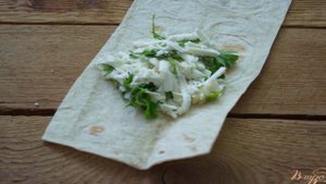 Конвертики из лаваша жареные