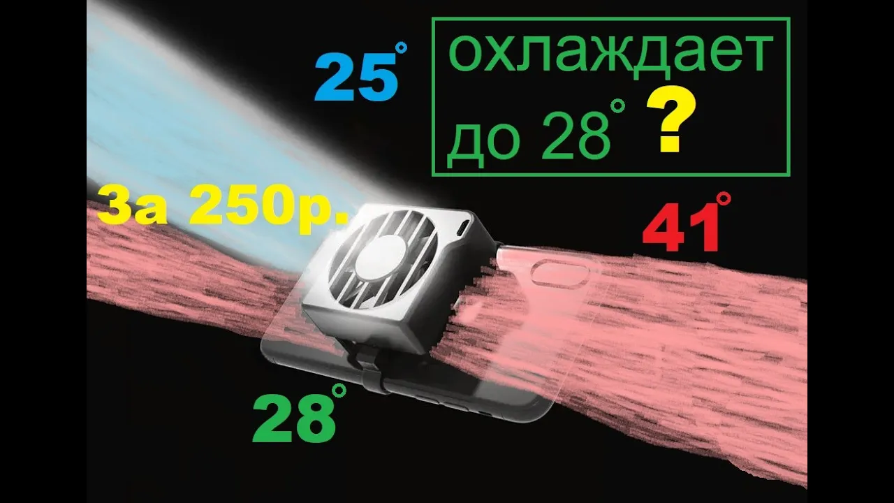 РАСПАКОВКА ОХЛАЖДЕНИЯ ДЛЯ ТЕЛЕФОНА С ALI EXPRESS ЗА 250 РУБЛЕЙ смотреть онлайн