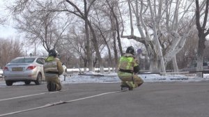 На страже пожарной безопасности комплекса "Байконур"