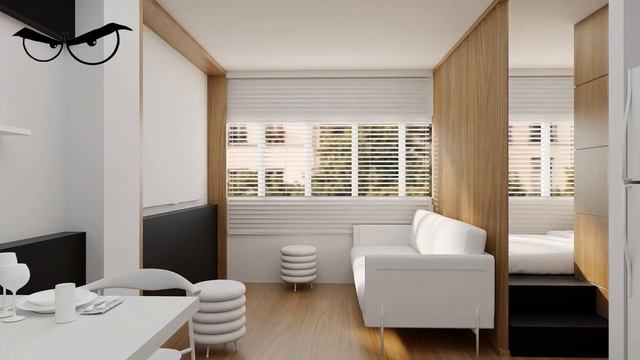 СОВРЕМЕННЫЙ ДИЗАЙН КВАРТИРЫ В 35 КВ.М / НЕДОРОГИЕ МАТЕРИАЛЫ #ремонтквартир #дизайнинтерьера
