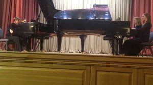 Сметана, рондо для 2х фортепиано в 8 рук.