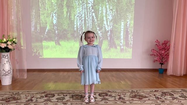 Жущиковская Вера 4 года, Стихотворение Владимира Гудимова "Россия, Россия, Россия" смотреть онлайн