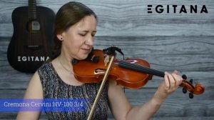 Violino Cremona Cervini HV 100 3/4 | Egitana.pt