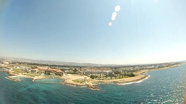 Кипр, море, г. Пафос, катер, парашют %) смотреть онлайн