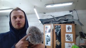 Полировка после покраски. Шлифовка мусора и пыли.