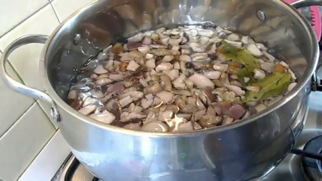 Маринованные белые грибы. Заготовки на зиму. Просто вкусно смотреть онлайн