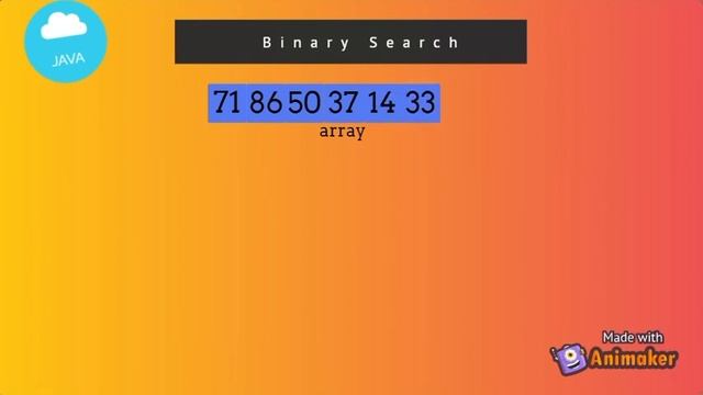 [JAVA] Sorting and Searching Algorithms - Binary Search