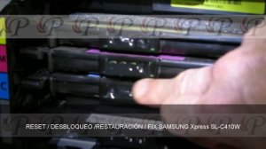 SAMSUNG Xpress SL-C410W / C460W / C460 - RESET / DESBLOQUEO / FIX / RESTAURACIÓN