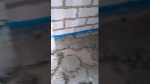 Стяжка пола своими руками.Как установить маяки.Армируящая сетка.