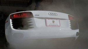 Audi R8 V8 cold start