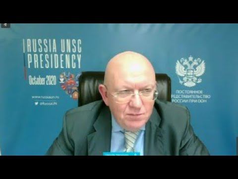 SC President, Vassily Nebenzia on the occasion of the end-of-presidency of the SC - Press Conference