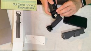 распаковка и обзор DJI Osmo Pocket Extension Rod - умная селфи-палка удлинитель возможностей :) |