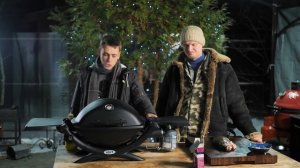 Маленький газовый гриль Weber Q1200. Портативненько!