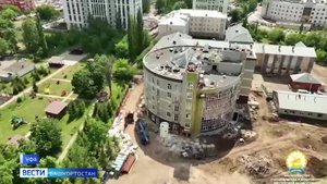Новый корпус пансионата «Именлек» для пожилых людей в Уфе готов на 80%