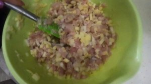 Курник из теста на сметане