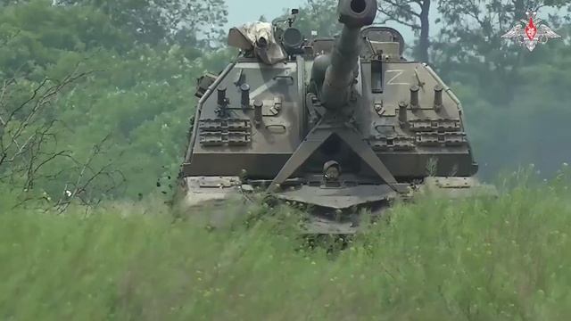 Боевая работа расчета «Мста-С» ЮВО