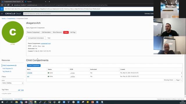 Enterprise Kubernetes Management on Oracle Cloud Using Rancher - Workshop