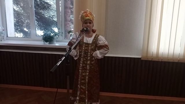 рус.нар.песня "Я на горку шла", исп. Турентинова Мария, 8 лет. смотреть онлайн