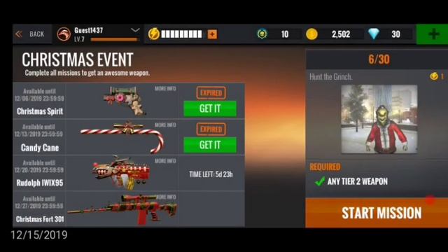 Best Game Sniper 3D | Save Christmas Mission смотреть онлайн