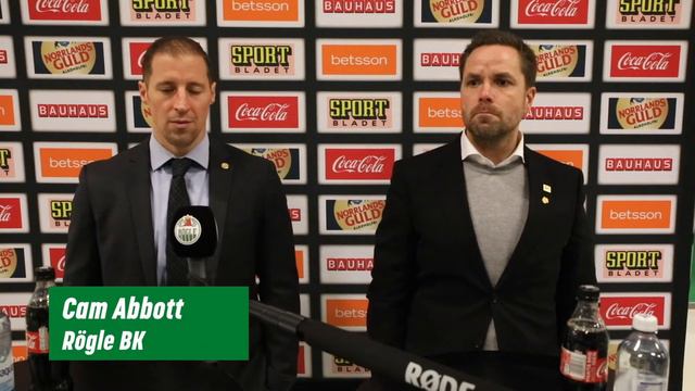 Presskonferens efter Rögle Skellefteå смотреть онлайн
