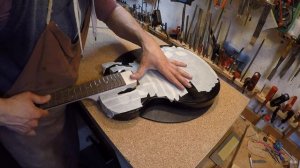 Gibson Les Paul Style Guitar Neck Replacement/ Repair/ Guitar Repair in my Luthier Workshop/ Ep.4