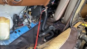 Toyota Hiace LH30 Air Conditioner installation