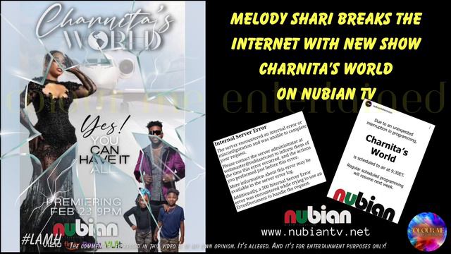 #CHARNITASWORLD | MELODY SHARI BREAKS THE INTERNET WITH NEW SHOW смотреть онлайн