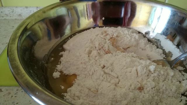 Пирог с брусникой и тыквой.