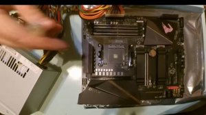 Собираем новый компьютер часть 5 Перепрошивка БИОС материнской платы Gigabyte B550 AORUS PRO AC