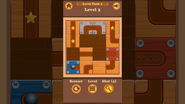 Roll Ball Escape - slide game - iPhone / Android game