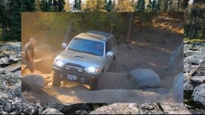 #279. Toyota Land Cruiser 100 против Toyota 4Runner на камнях