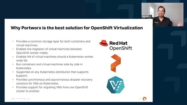 Common Data Management for Containers and Virtual Machines in Red Hat OpenShift