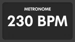 230 BPM - Metronome