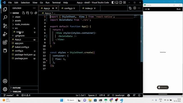 How To Delete Data From Firebase No SQL Realtime Database Using React Native & Expo Apps | JS Code смотреть онлайн