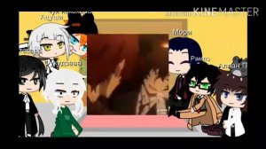 Реакция персонажей из аниме Великий из бродячих псов на тик ток 23 часть