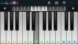 ,,Не плачь Алиса" Андрей Державин Perfect Piano на пианино одним пальцем