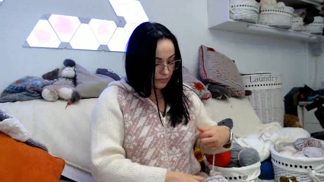 Вяжем шапку на ADDI Express Kingsize - ВЫИГРАЙ ВЯЗАЛЬНУЮ МАШИНУ от Lorraine