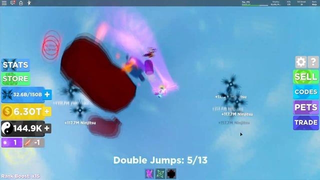 СИМУЛЯТОР ЛЕГЕНДЫ НИНДЗЯ ОБНОВА : КОД, ПИТОМЦЫ, ЗОНА И МНОГОЕ ДРУГОЕ ( Роблокс ) смотреть онлайн