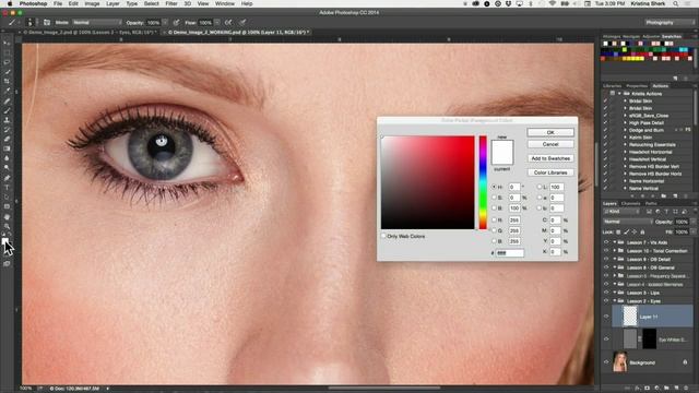 High End Skin Retouching - Start to Finish - KelbyOne 03