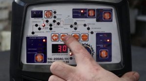 GROVERS Energy TIG 200 AC/DC Double Pulse Распаковка, обзор меню и функций Часть 1