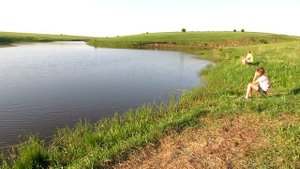 Рыбалка в Троицком...