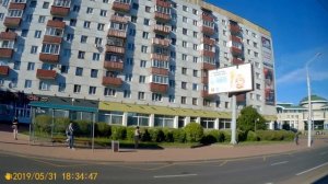 Минск.Поездка на трамвае №3 ДС Озеро -  ДС Серебрянка